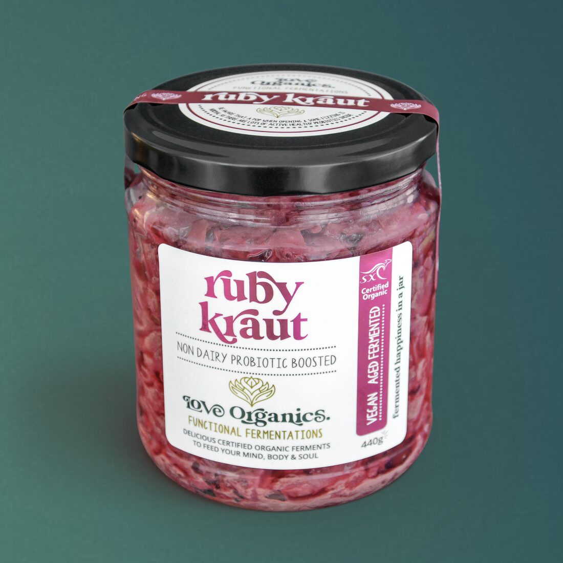 Buy LOVE ORGANICS Ruby Kraut Online & Melbourne | Food To Make You Smile